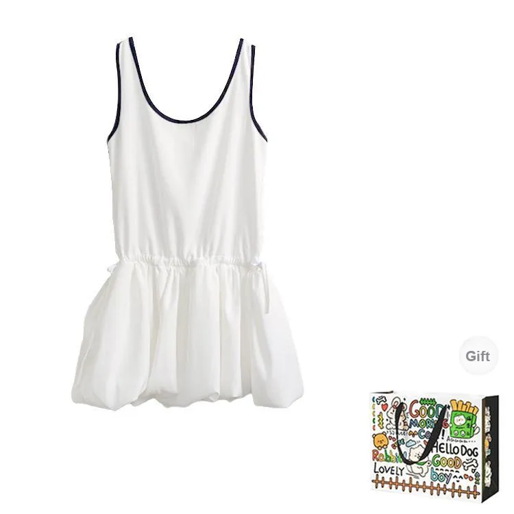 HAPG Slip Dresses Women's White-1