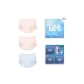 Peach Pink+Peach Pink+Glacier Blue (Box 3 Pack)