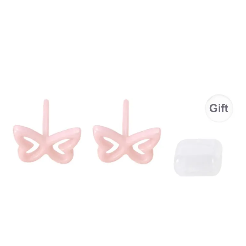 Shiban Ceramic Stud Earrings Unisex-14
