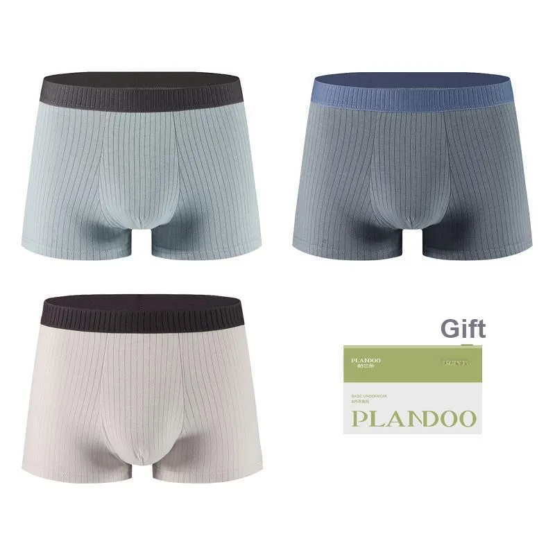 PLANDOO Underpants Men's Box 3 Pack-12