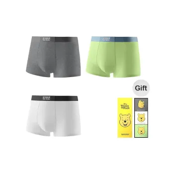 Disney Winnie The Pooh Series Underwear Gift Boxes Men's 3 Pack