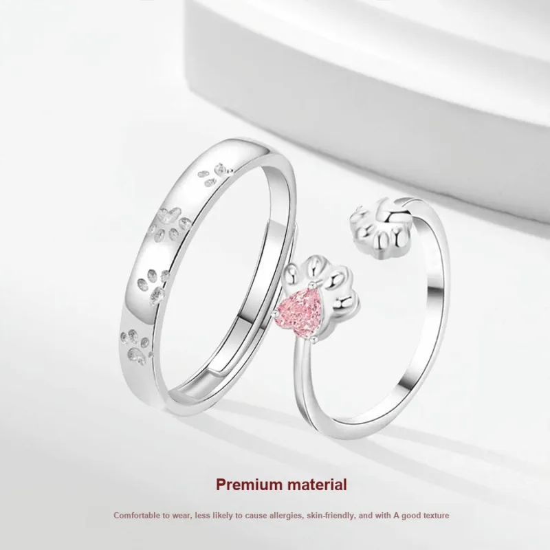 Master Kim Niche Luxury Design Advanced Touch Adjustable Opening Ring Unisex-5