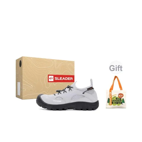 SLEADER Deep Water Cool Series Устойчивый к истиранию Дышащий Быстросохнущий Противоскользящий Низкий Топ Походная обувь Женская Экрю
