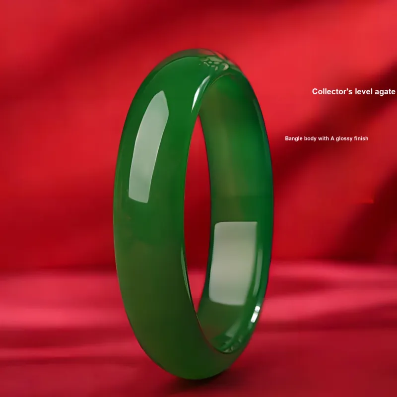Moon Jewelry Natural Agate Bangles Unisex-1