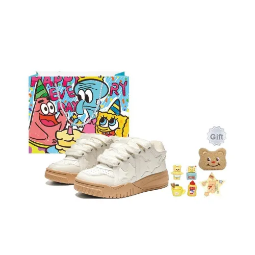 KAPPA Противоскользящие Устойчивые к истиранию Низкие Кроссовки для скейтбординга Женские Heron Перо Белый