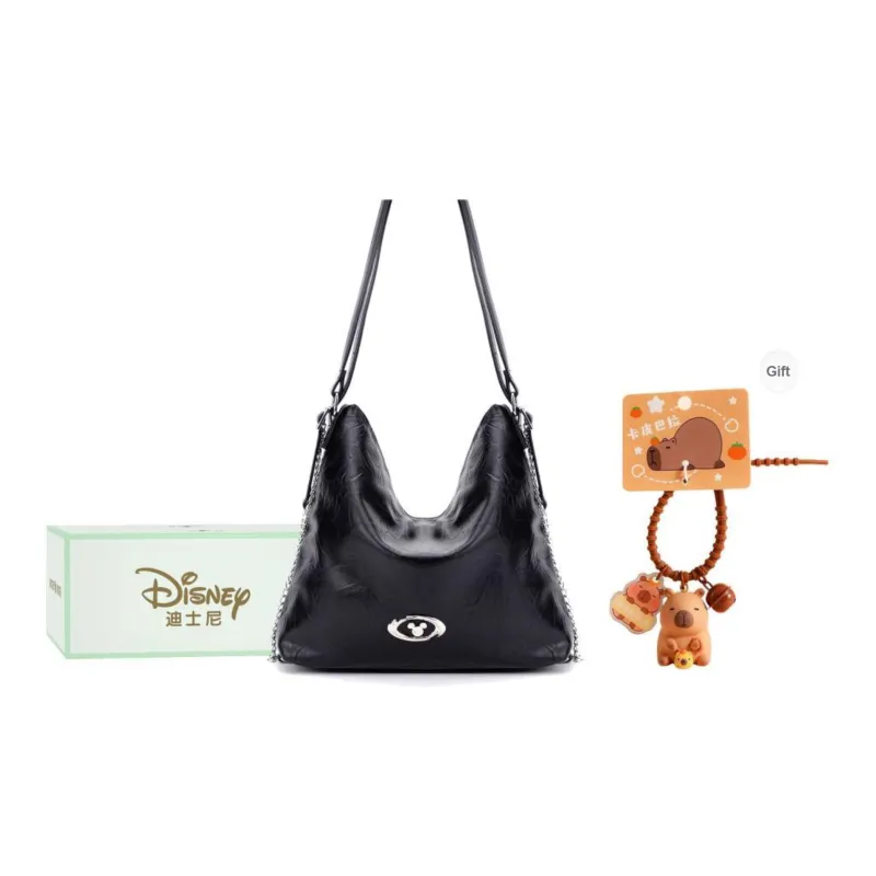 Disney Mickey Series PU One Shoulder/Backpack Unisex Black/Apricot-15