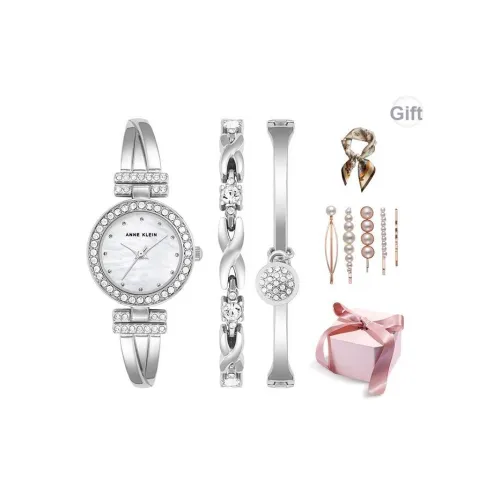 ANNE KLEIN ANNE KLEIN Наручные часы Кварцевый механизм Сплав Ремешок Черный Циферблат Женские часы