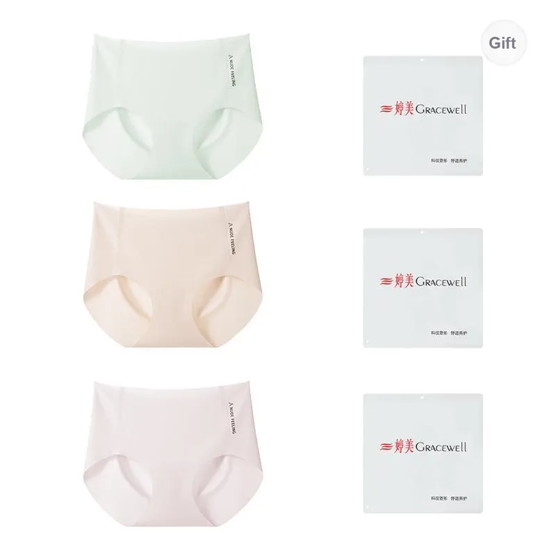 GRACEWELL Underpants Women's Shopping Bag 3 Pack-4