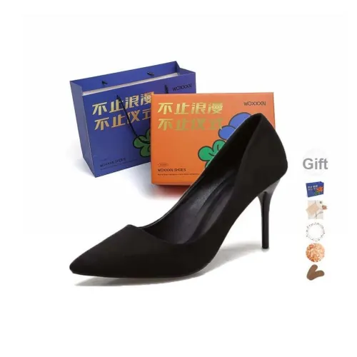 WOXXXN Низкий каблук Высокие каблуки Женские Набор в подарочной коробке