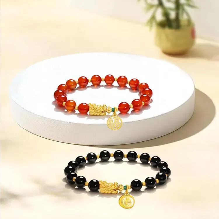RboySe Colored Glaze Bracelets Unisex-4