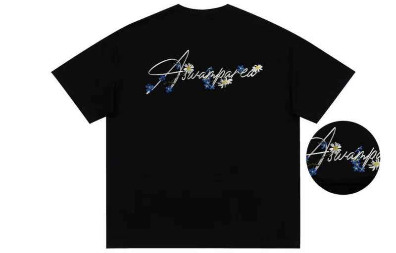 SWAMP AREA T Shirt Unisex Black-0