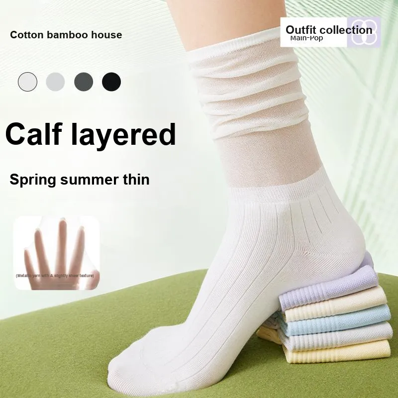 B&C.Room Knee High Socks Women's 2 Pack-10