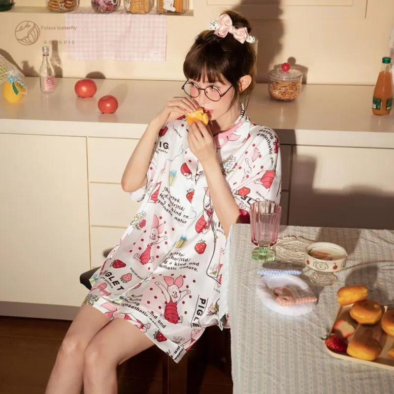Gongdie x Disney Pajama Gift Box Women's White-1
