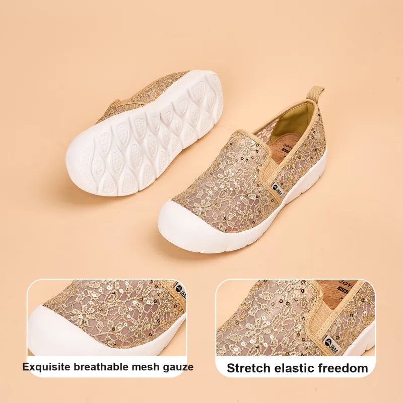 Joy&Mario Breathable Lightweight Low-Top Casual Shoes Women's-28