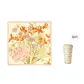 Large Scarf Floral-Champagne+Insulated Cup