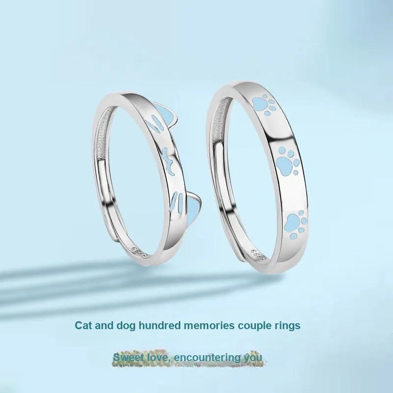 Zhou Jifeng 999 Fine Silver Rings Unisex-1