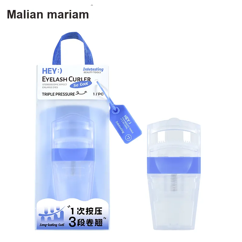 Malian Three Section Tooth Comb Eyelash Curlers Curling Shaping Long Lasting Beginner Friendly-1