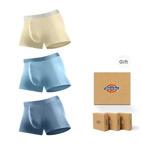 Dickies Underwear Gift Box Men's High Rebound Seamless Boxer Combo Set With No Roll Edge