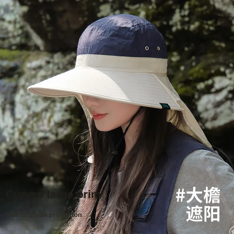 NANJIREN Slim And Lightweight Sun Protection Hats Unisex-2