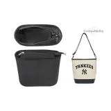 [Zippers Anti-Theft]Dralon Liner (MLB Letter Bucket Bag)