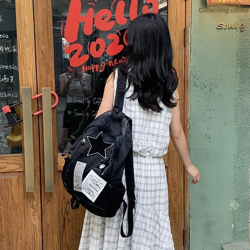 Homeboisportclub Denim Backpack Unisex Multicolor-5