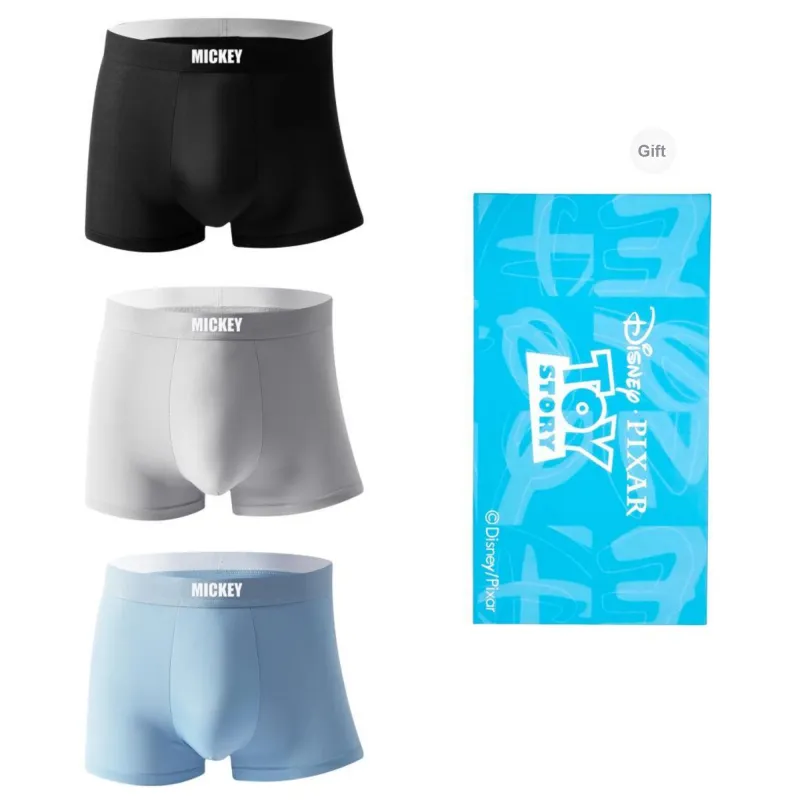 Disney Mickey Series Underpants Men's Shopping Bag Combo Set-11