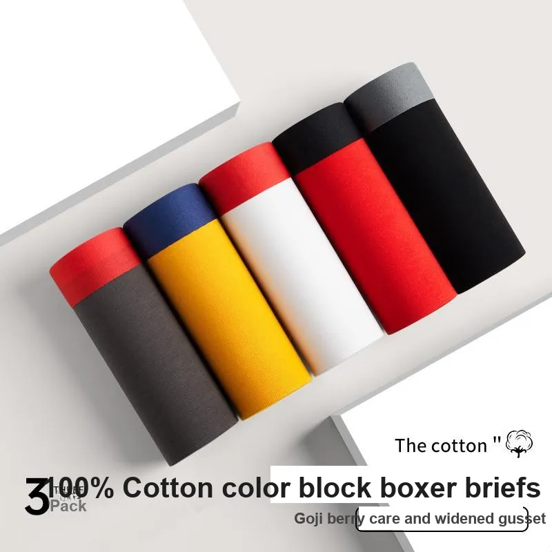XIA.WA.ZHI.XIU Underpants Men's Box 3 Pack-33