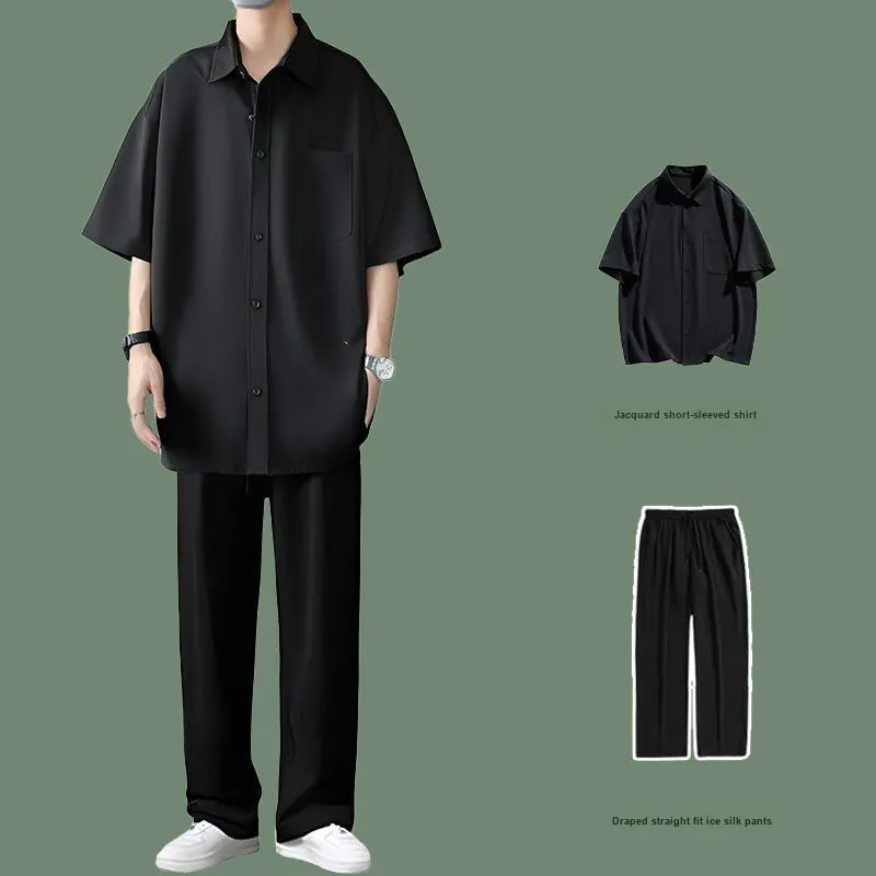 OPOX Shirt Matching Sets Unisex-4