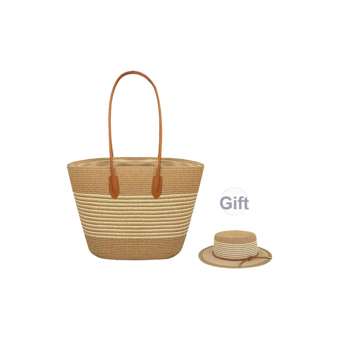 BLAKE FLEETO Плетеная соломенная сумка через плечо женская многоцветная