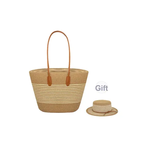 BLAKE FLEETO Плетеная соломенная сумка через плечо женская многоцветная