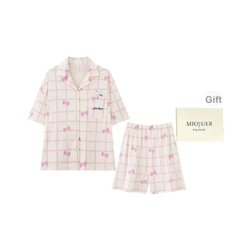 MIOJUER Пижамный комплект женский Gift Box Set розовый