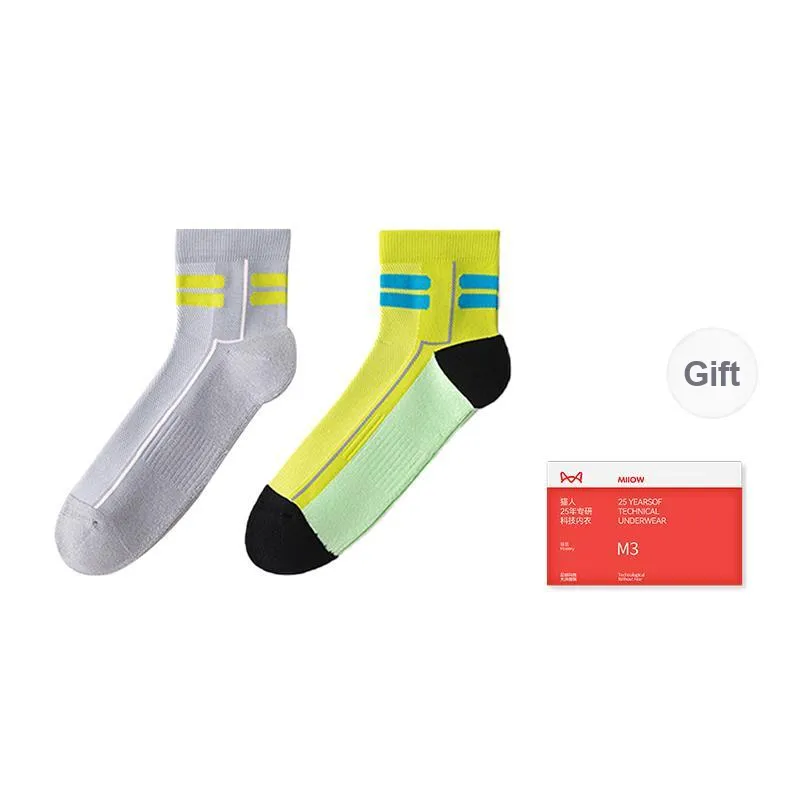 MIIOW Trend Party Series Mid Calf Socks Unisex Gift Box Combination-10