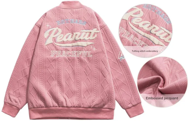 No Tears Baseball Jacket Unisex-4