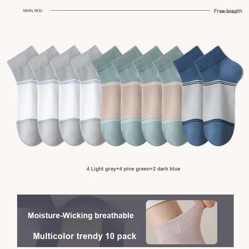 7 SEVFUN Ankle Socks Men's 5 Pack-13