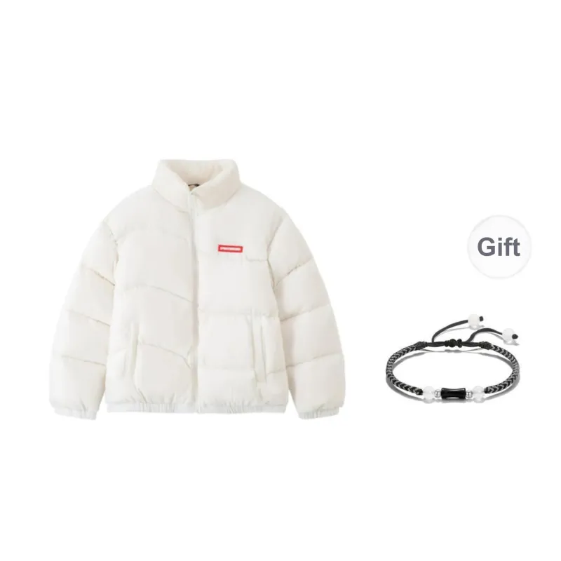 SPRAYGROUND Down Jacket Unisex Raw White-0