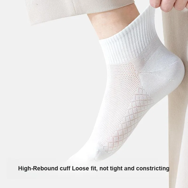 Primeet Ankle Socks Spring Summer Men's 5 Pack-2