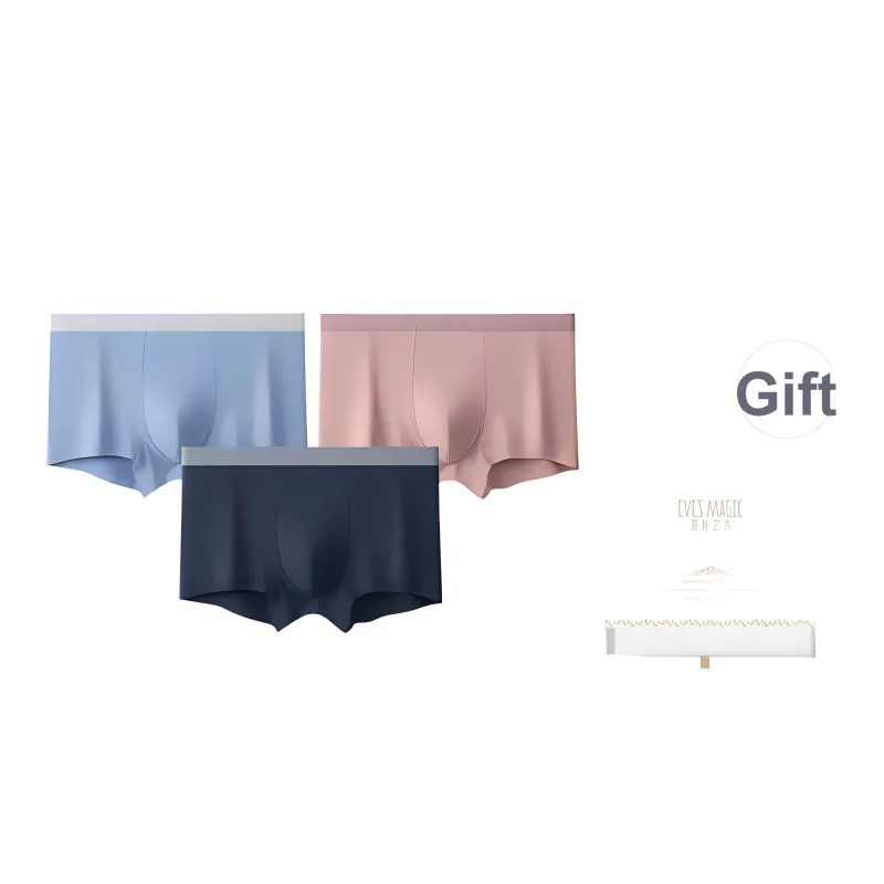 XIA.WA.ZHI.XIU Underpants Men's 3 Pack Gift Box Set-15