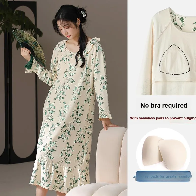 Lan Miao Long Sleeved Dress Women's Emerald Green-3