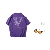 퍼플+트렌디 안경 1개
