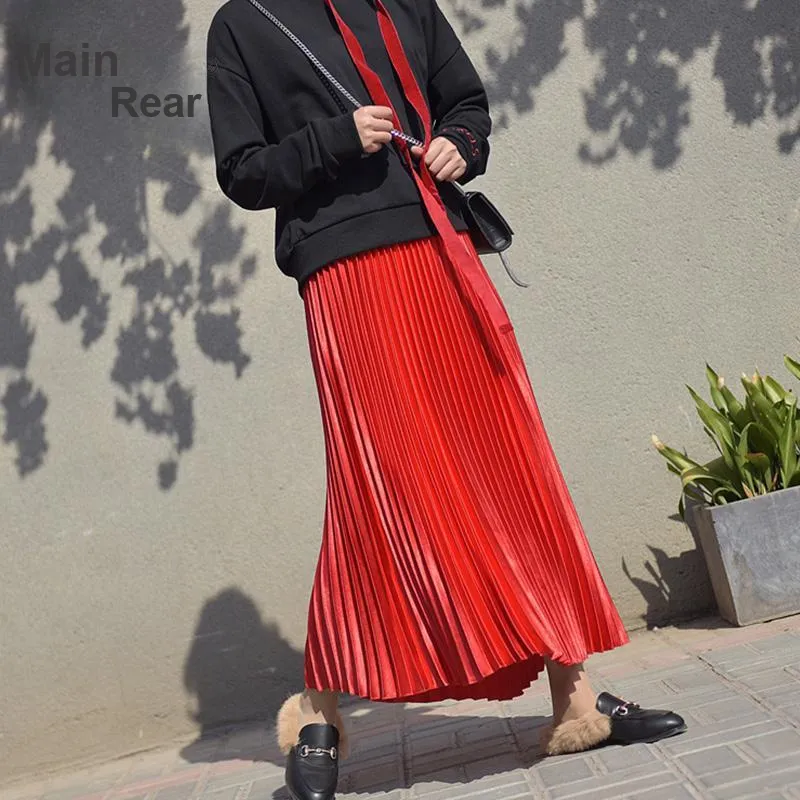 Benhou Casual Long Skirts Women's-14