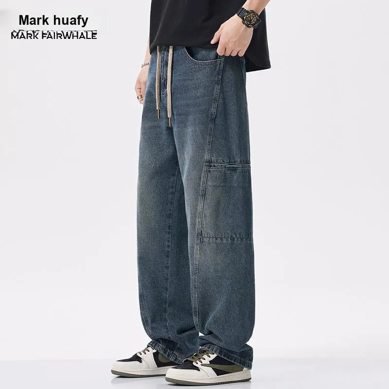 FAIRWHALE Jeans Unisex Blue-3