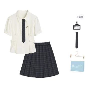 Ice Cream And Whale Summer JK Uniform Set Women's Gift Box Set