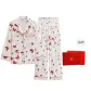 Red Butterfly (Long-Sleeved Top+Pants)