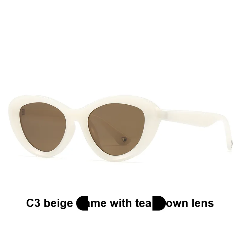 YAWEIKA TR/Memory Plastic Cat Eye Sunglasses Women's-2