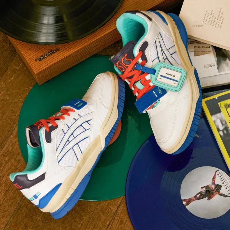 Asics Gel Spotlyte Low V2 'Blue White'-6