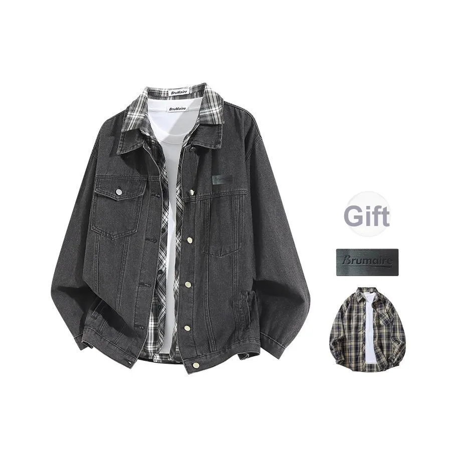 BRUMAIRE Унисекс Джинсовые Куртки