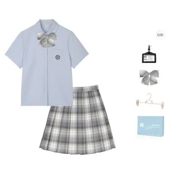 Ice Cream And Whale Summer JK Uniform Set Women's Gift Box Set