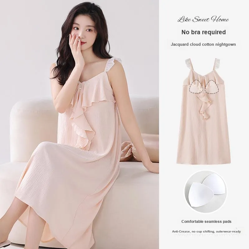 MADALLO Nightgown Women's Light Pink-3
