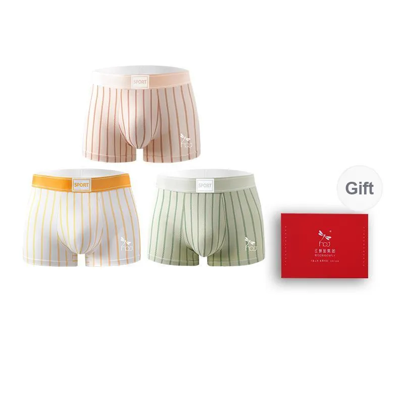 RED DRAGONFLY Underpants Men's 3 Pack Gift Box Set-0