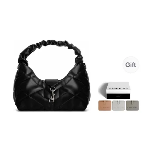 Cthulhu Cow Split Leather Detachable Long Strap Medium Size Women's Caramel/Black